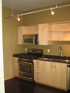 pinnacle apartment kitchen