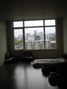 the bedroom
