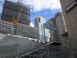 buildings in progress