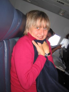 me on airplane freezing